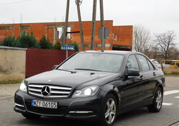 samochody osobowe Mercedes-Benz Klasa C cena 45555 przebieg: 202750, rok produkcji 2011 z Dębica